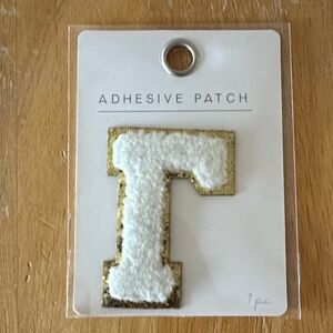 Gamma—Gold and White Adhesive Patch